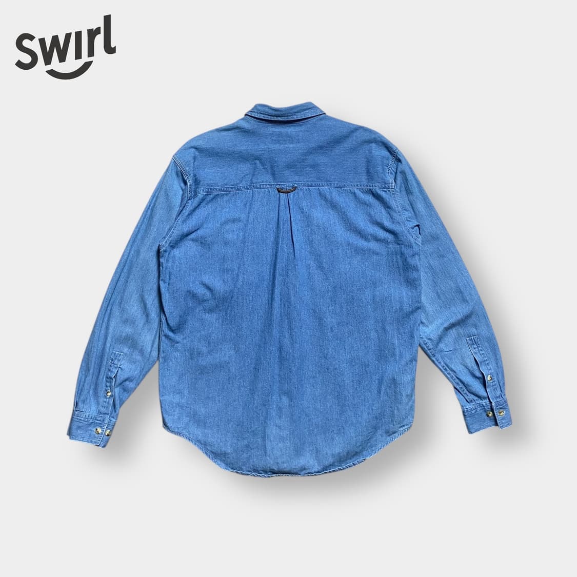 🌊90s Marlboro work denim shirts 상품이미지3