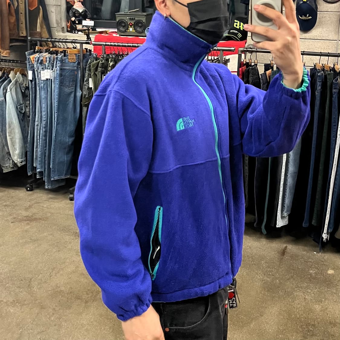 90s 노스페이스 리버시블 자켓 (100-105) 상품이미지9