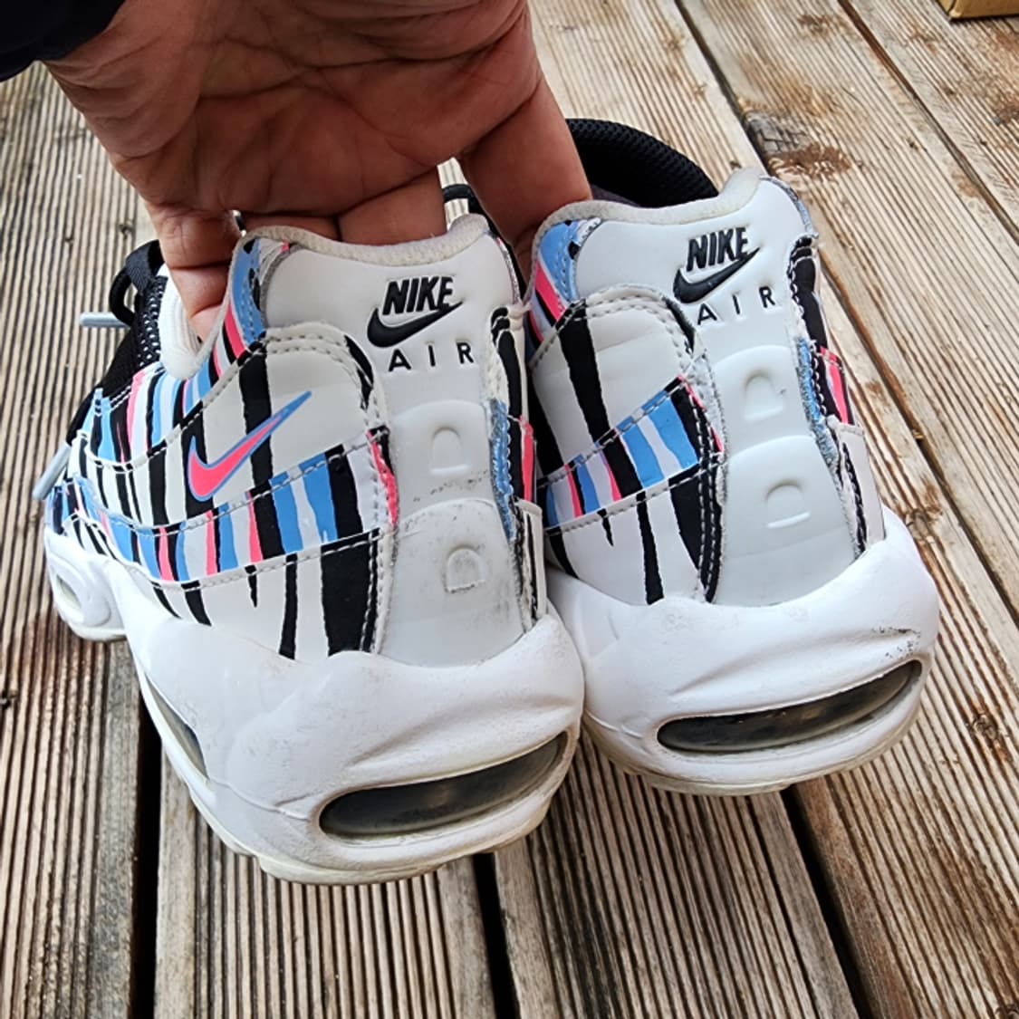나이키 에어맥스 95 멀티컬러 CW2359-100(275) 상품이미지5