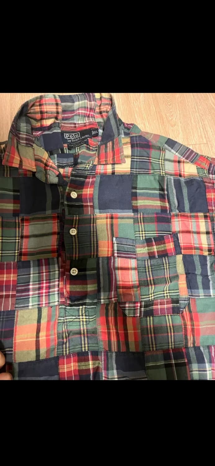 폴로 랄프로렌 패치워크 반팔셔츠 상품이미지3