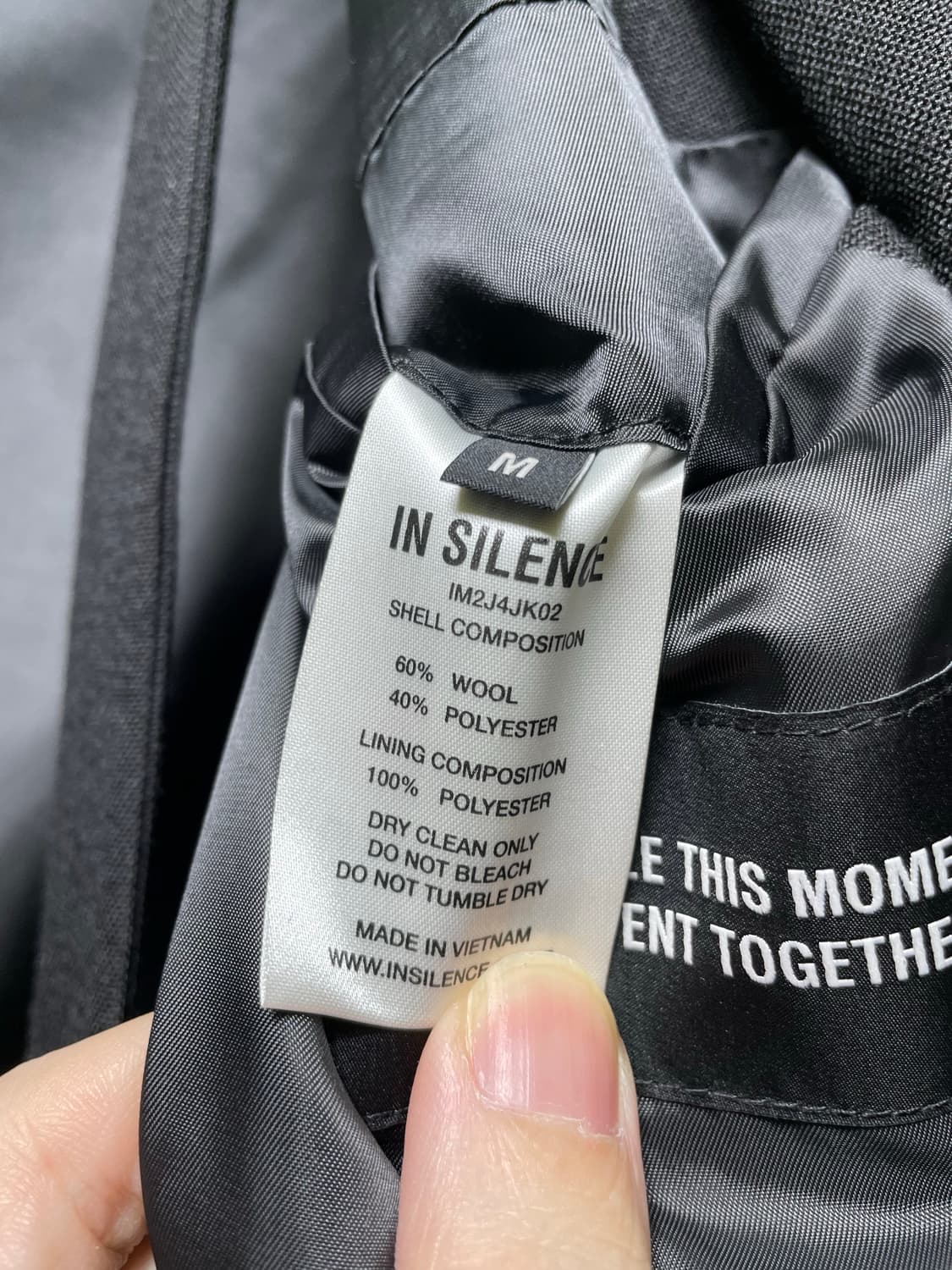 인사일런스 더블 스트랩 블레이저 M사이즈 상품이미지5