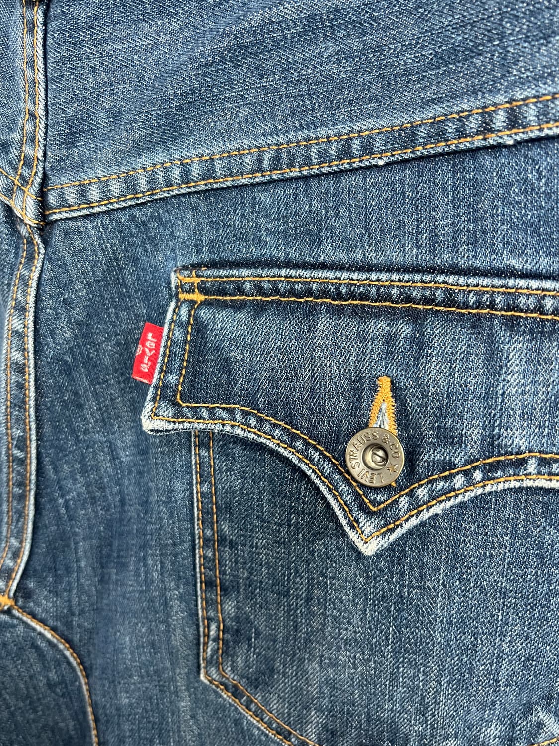 90-00s Korea Levis 리바이스 배기핏  데님 팬츠 상품이미지6