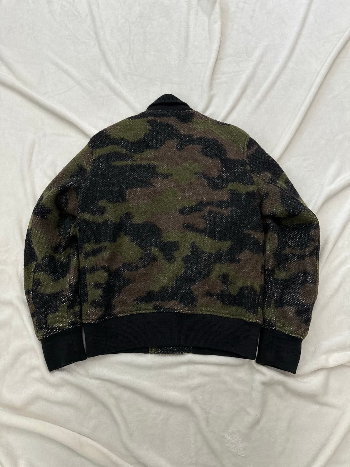 (L)폴로 데님앤서플라이 우드랜드 카모 울 봄버 자켓  상품이미지6