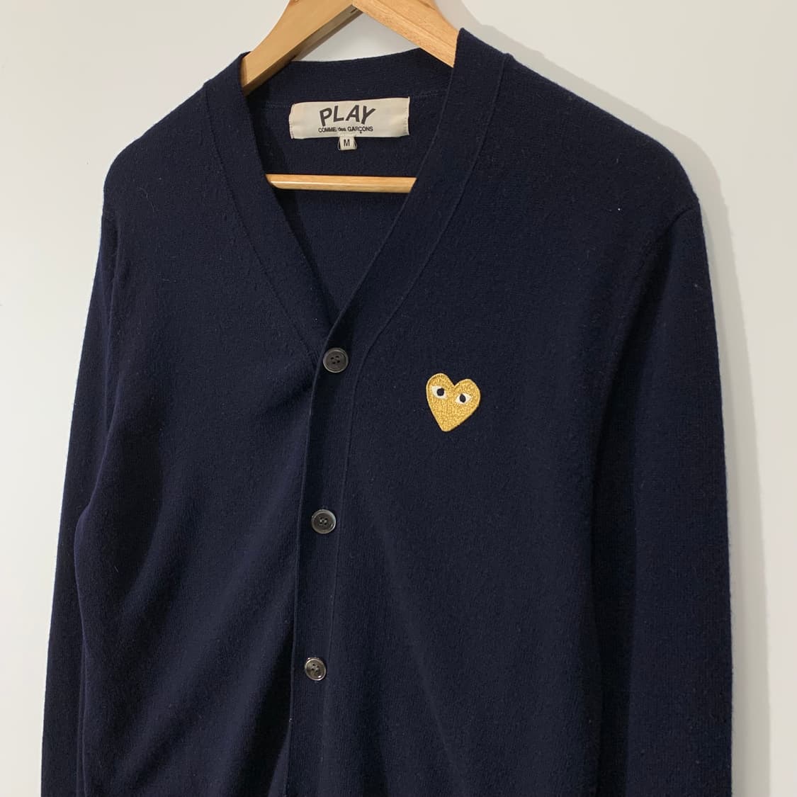 꼼데가르송 다크 네이비 가디건 상품이미지2