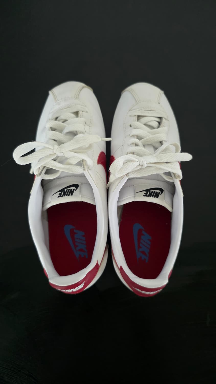 나이키 코르테즈 흰/빨/파운동화 245mm 상품이미지3