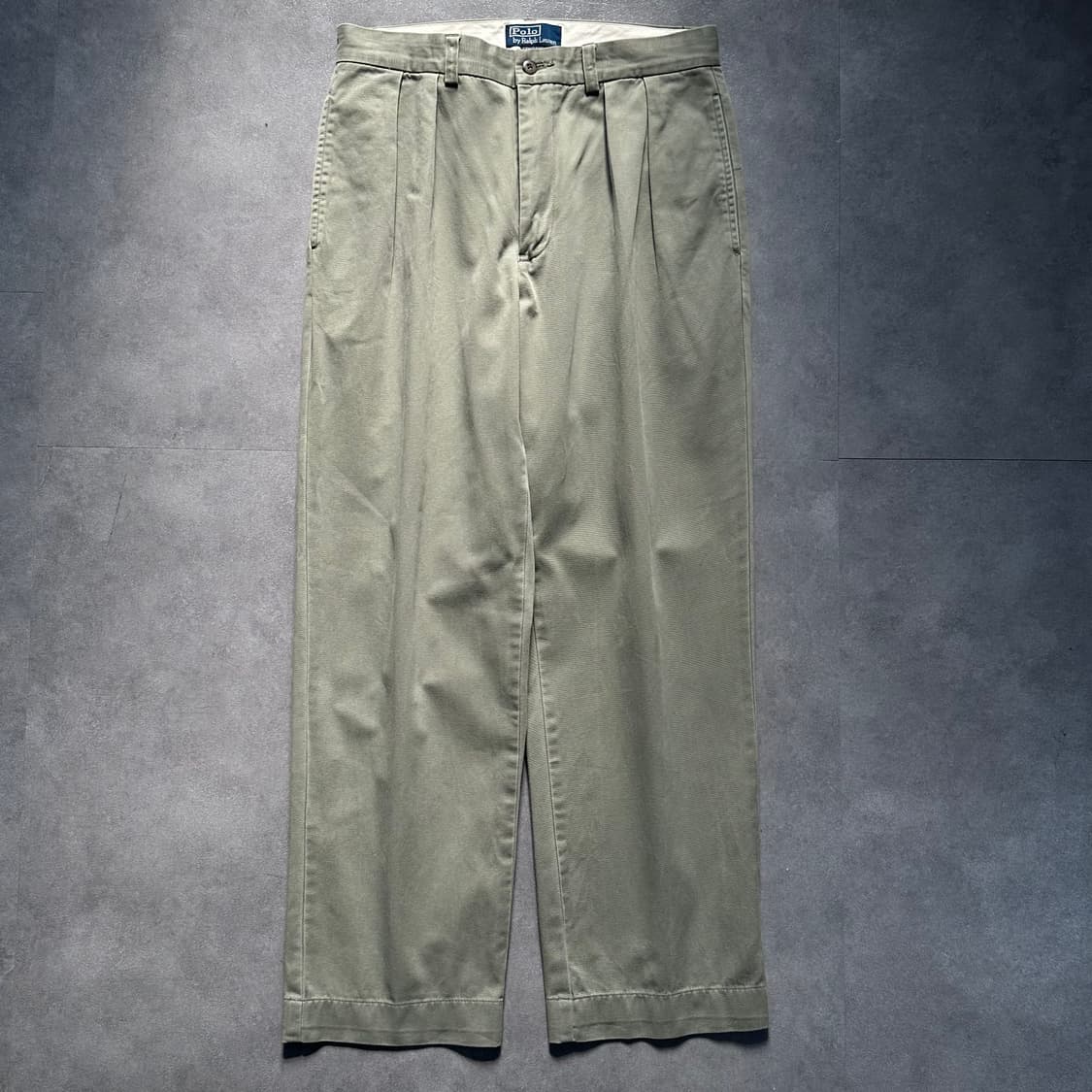 00s 폴로 카키 투턱 치노 팬츠 (vap.7) 상품이미지1