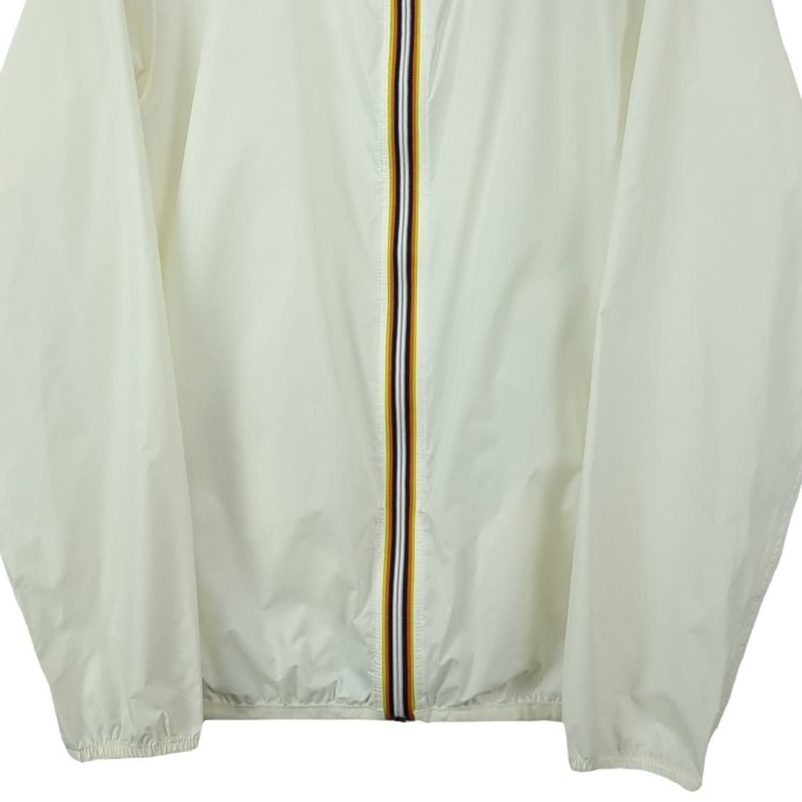 [까웨이] 로고 프린팅 경량 후드 바람막이 자켓 아이보리 M19539 상품이미지5