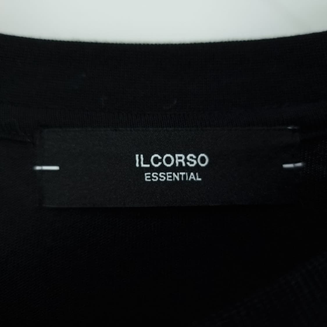 [일꼬르소] 22 S/S 오버사이즈 롱슬리브 긴팔티 블랙 M19913 상품이미지8