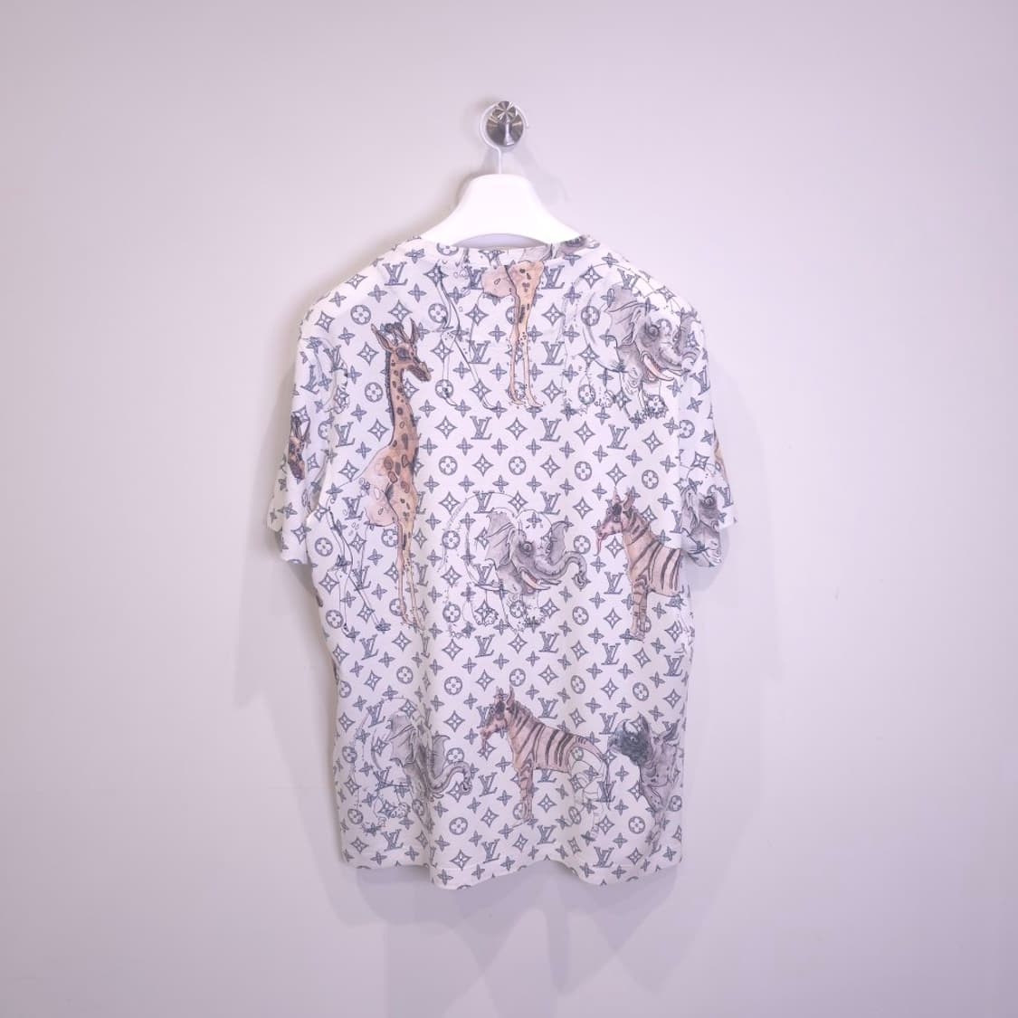 [중고/정품] 루이비통x채프먼 사바나 모노그램 티셔츠 L 상품이미지2