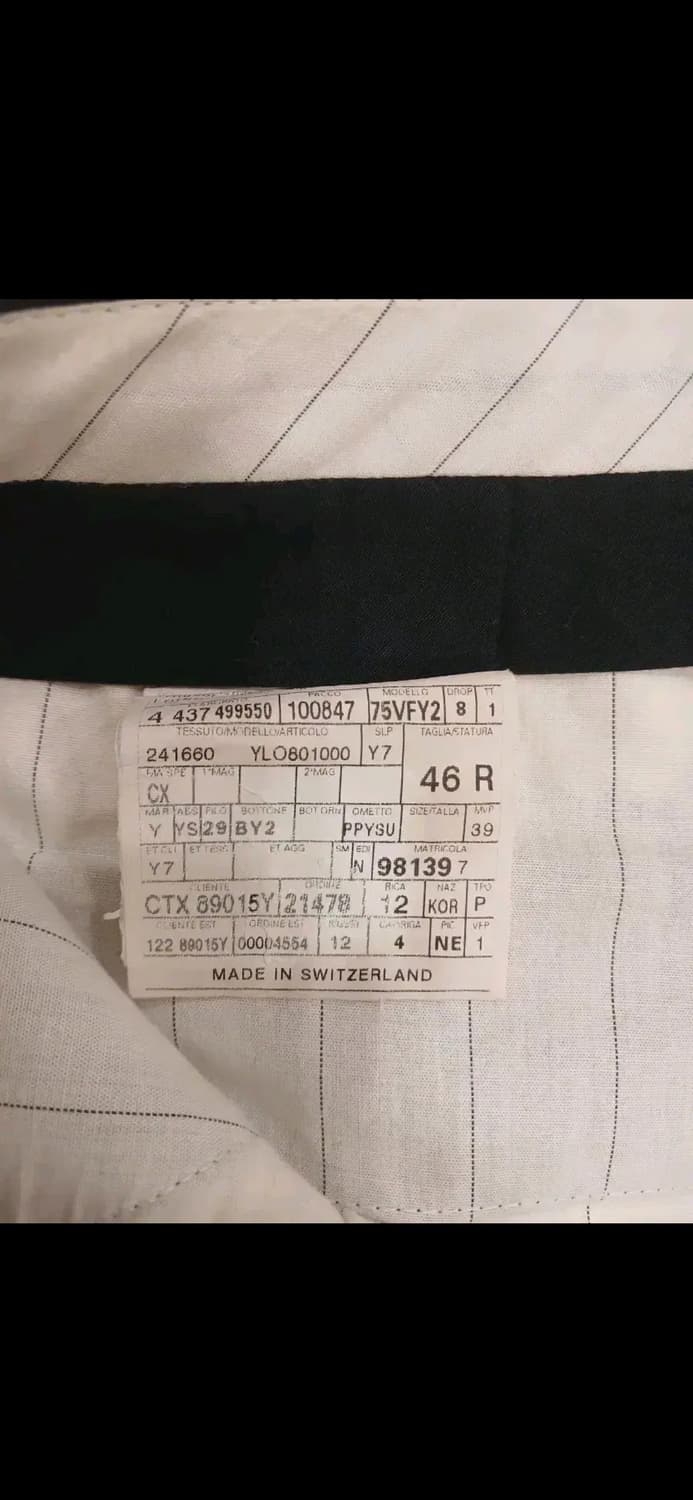 YSL rive gauche WIDE DRAPES WOOL TROUSER 상품이미지10