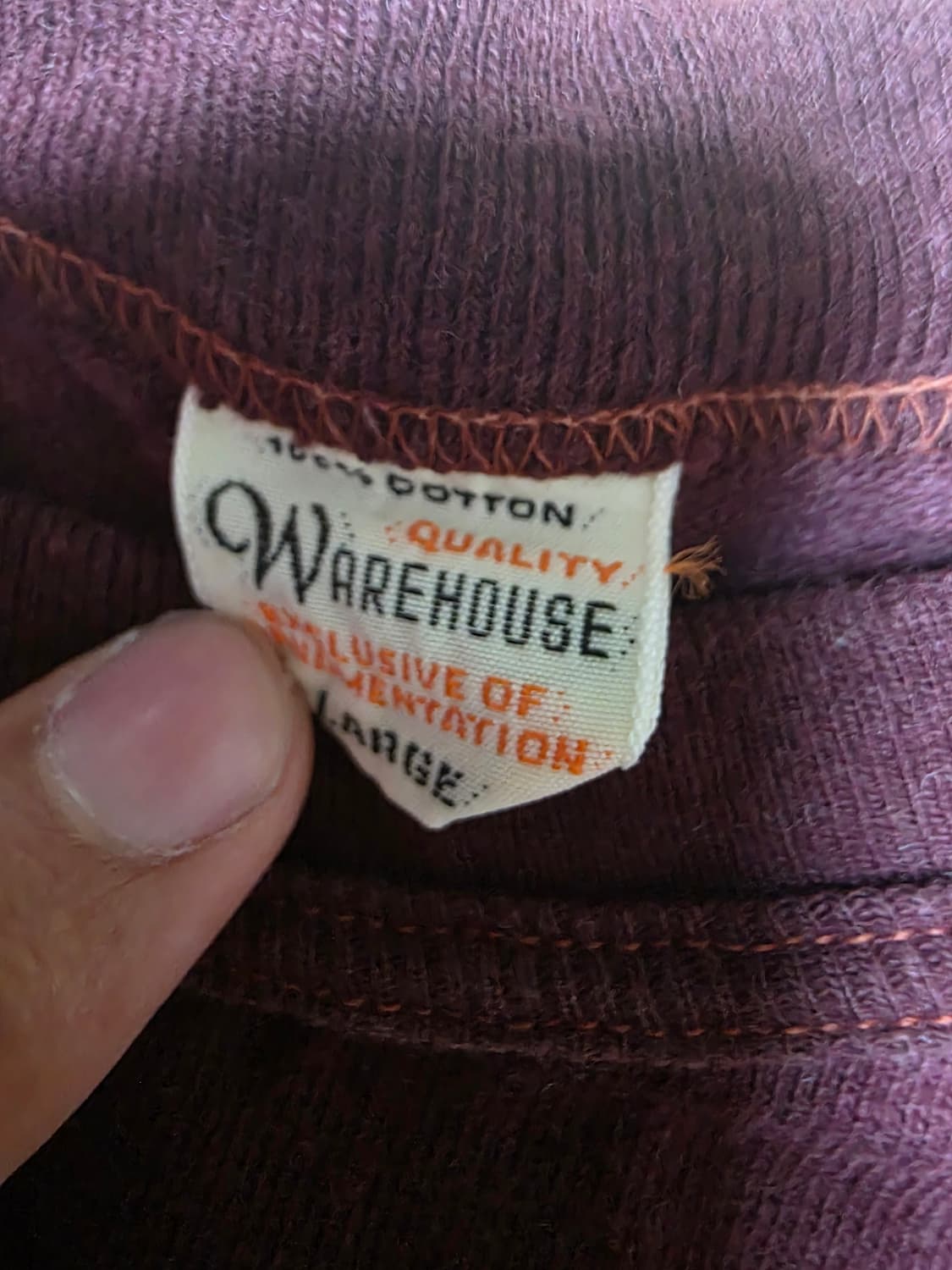 웨어하우스 티셔츠 L 상품이미지3