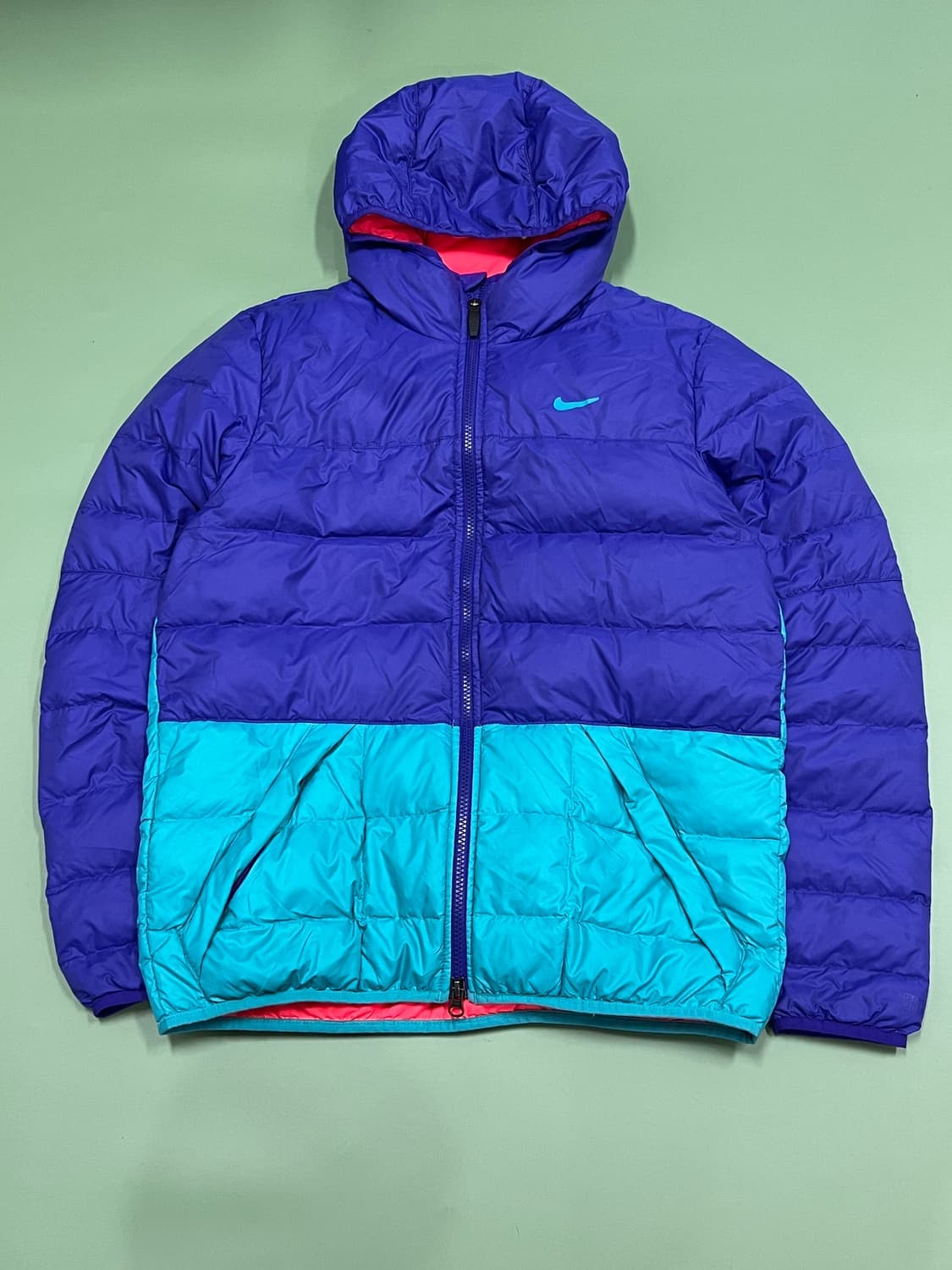 (M) 나이키 덕다운 패딩 네온 자켓 상품이미지2