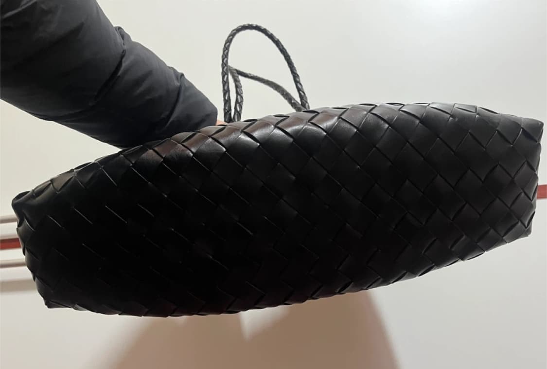 드래곤 디퓨전의 산타 크로체 빅 사이즈 블랙 토트백 상품이미지5