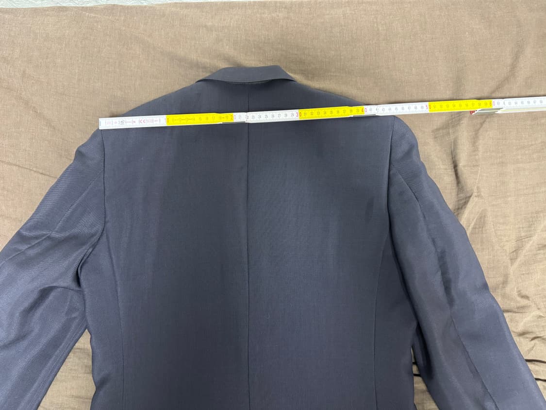 일본 빈티지 랑방 스튜디오 그레이 봄,가을 울 자켓 상품이미지7