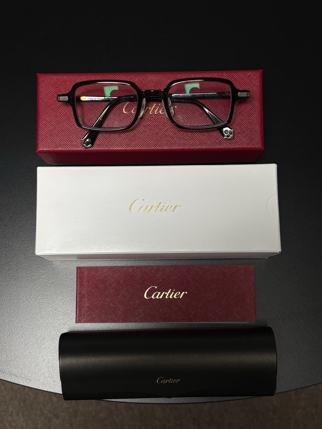 까르띠에 스퀘어 안경 상품이미지1