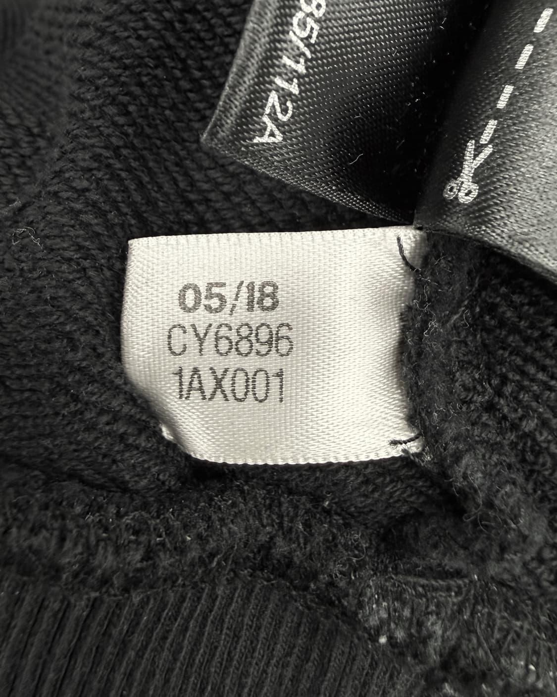 Y-3 요지 야마모토 베이직 로고 스웻 후디 상품이미지7