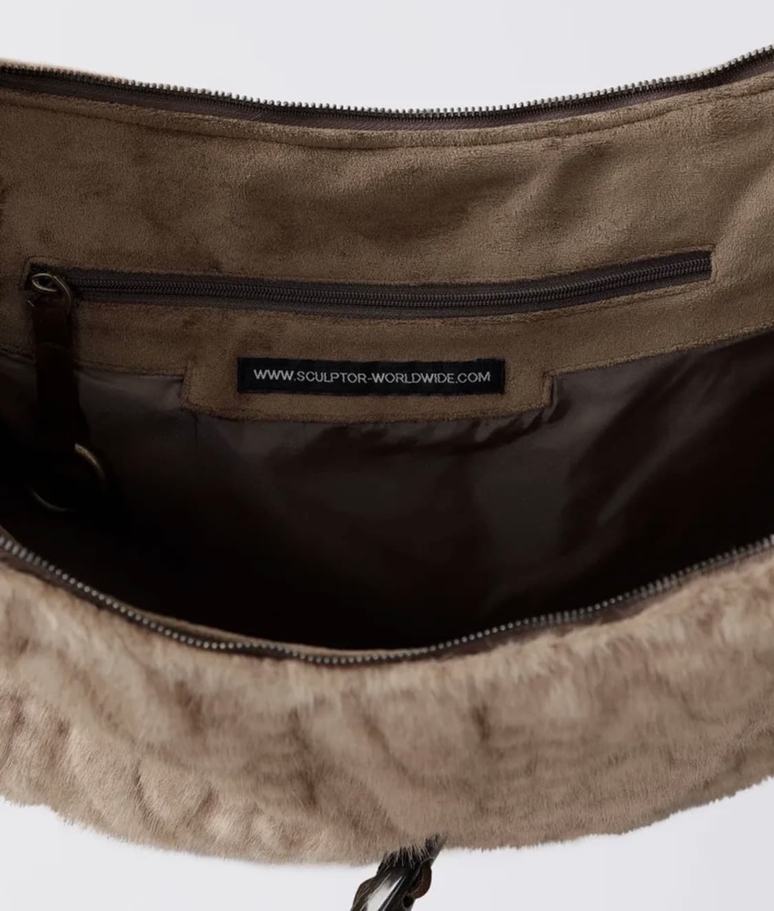 스컬프터 가방 Horseshoe Fur Bag Brown 상품이미지3