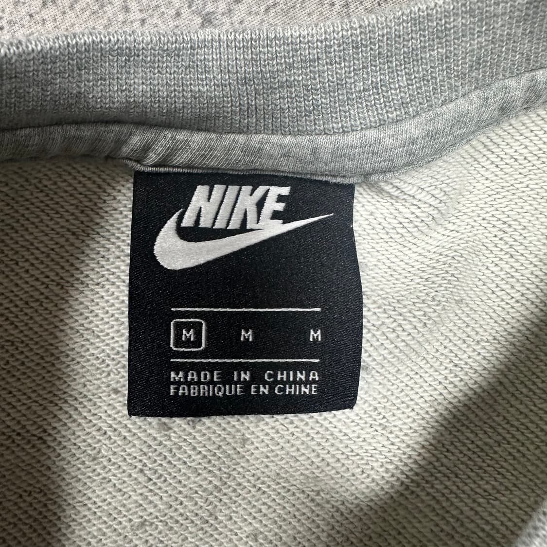 ✨ (바배) 나이키 멜란지 그레이 맨투맨  상품이미지3