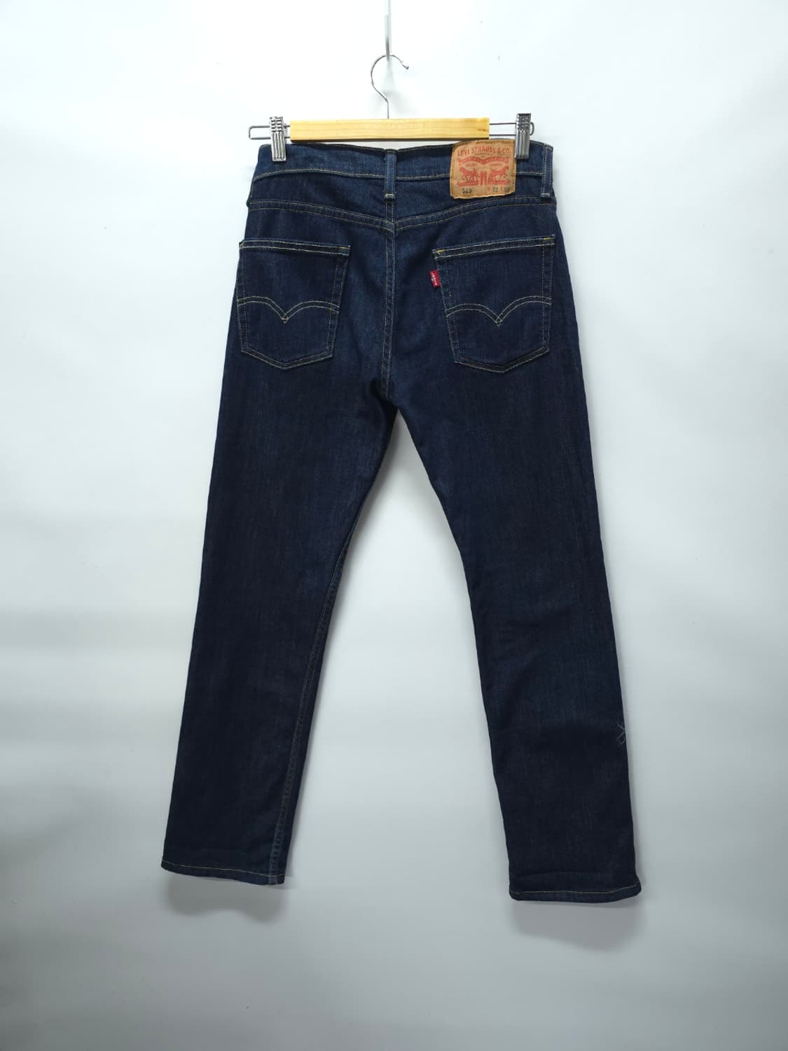 리바이스 513 슬림 스트레이트 진청 데님 팬츠 (30) 상품이미지4