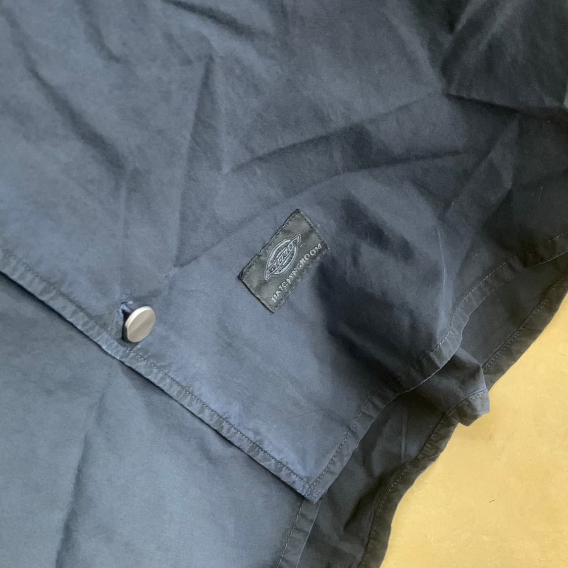 [3(M)] 해칭룸 x 디키즈 뮤지엄 워크셔츠 다이드 다크 네이비 상품이미지2