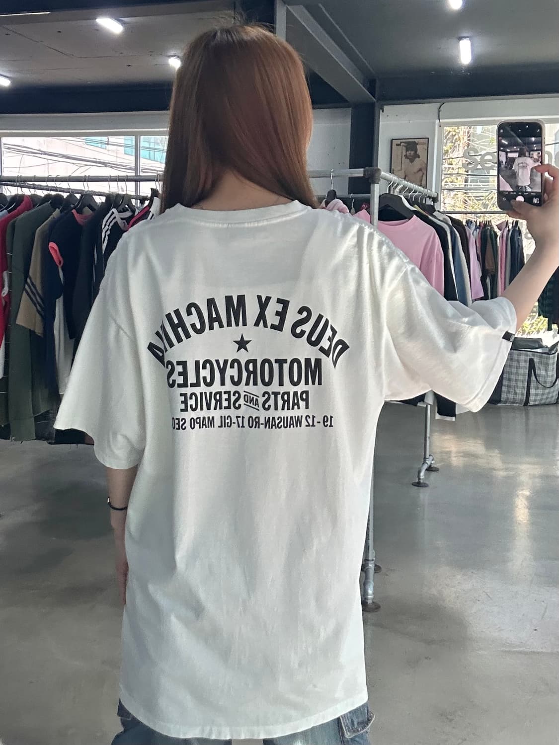 데우스 엑스마키나 모토사이클 반팔티 상품이미지2