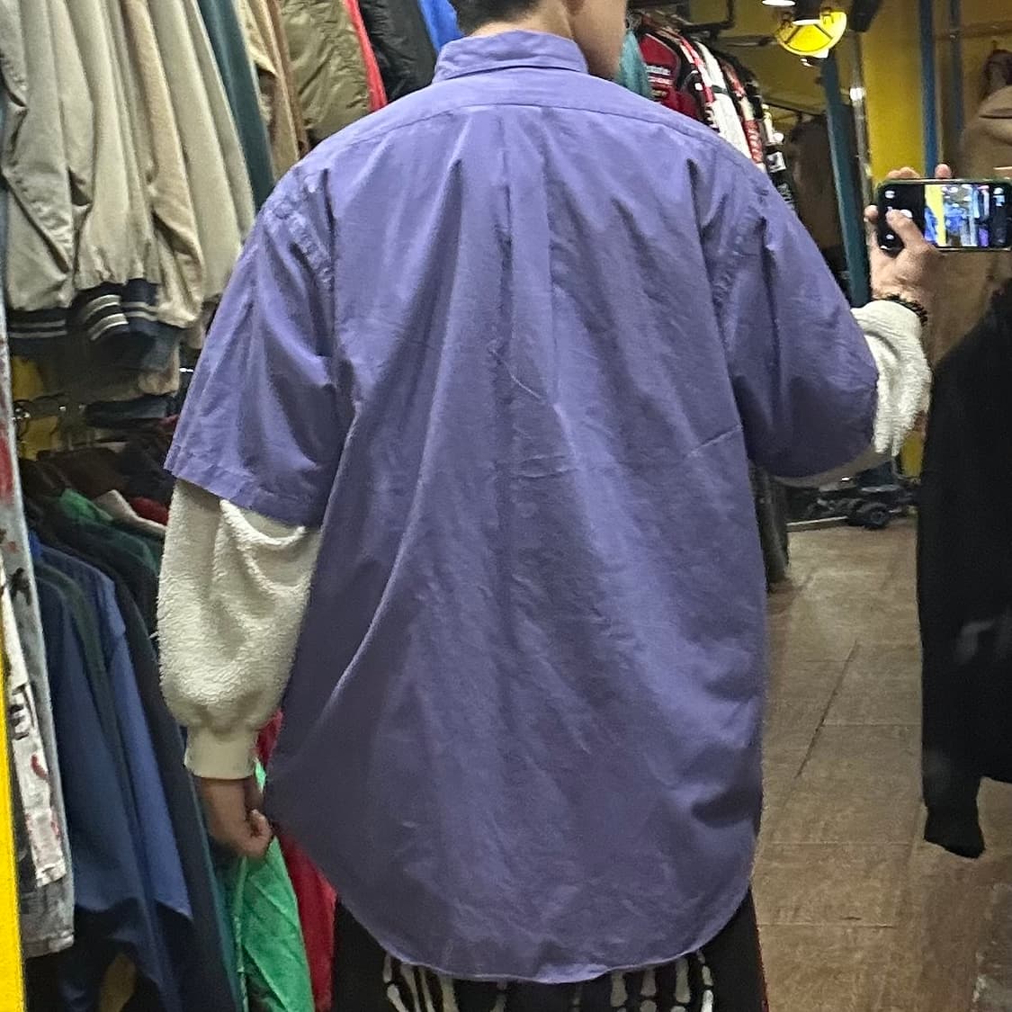 [HI] 폴로 랄프로렌 반팔셔츠 퍼플 상품이미지5