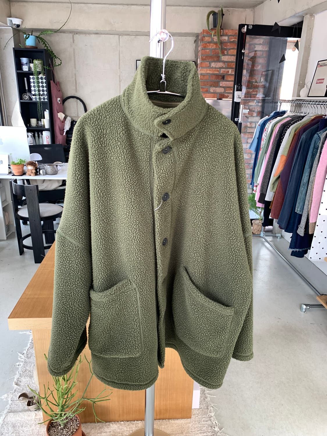 Yoko sakamoto 요코 사카모토 플리스 자켓 상품이미지2