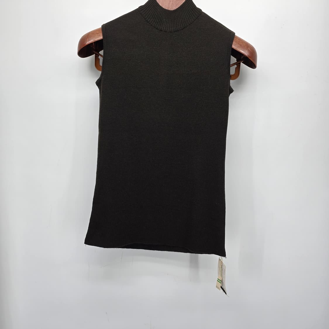 울100 터틀넥 슬리브리스 니트 레이어드 상품이미지1