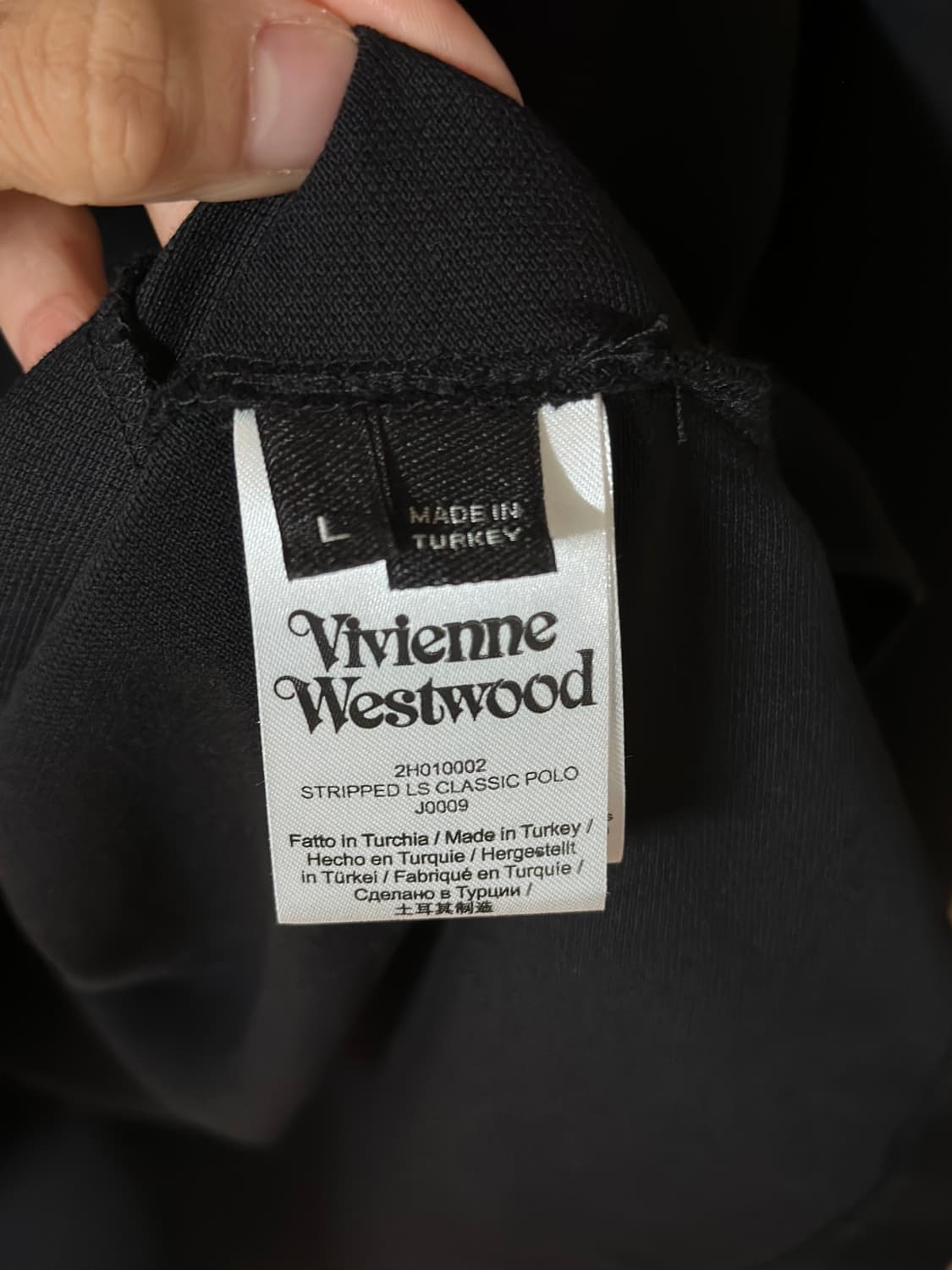 비비안웨스트우드 코튼 폴로 셔츠 상품이미지7