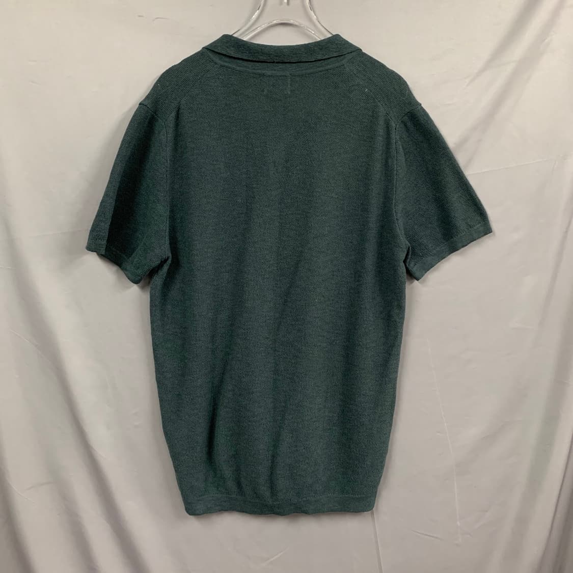 L 헨리코튼 그린 니트 PK 폴로 오픈 반팔 카라티 상품이미지2