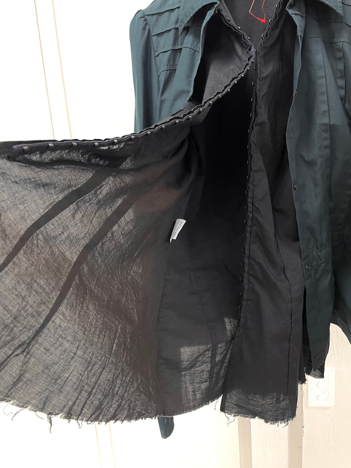 드리스 반 노튼 레이어드 자켓 블라우스 셔츠 55 상품이미지4