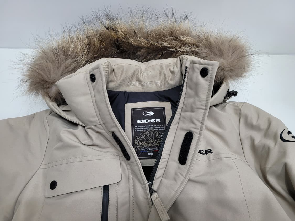 EIDER 아이더 라쿤후드 헤비 다운 패딩 자켓 / 남 M (여성가능)
 상품이미지5