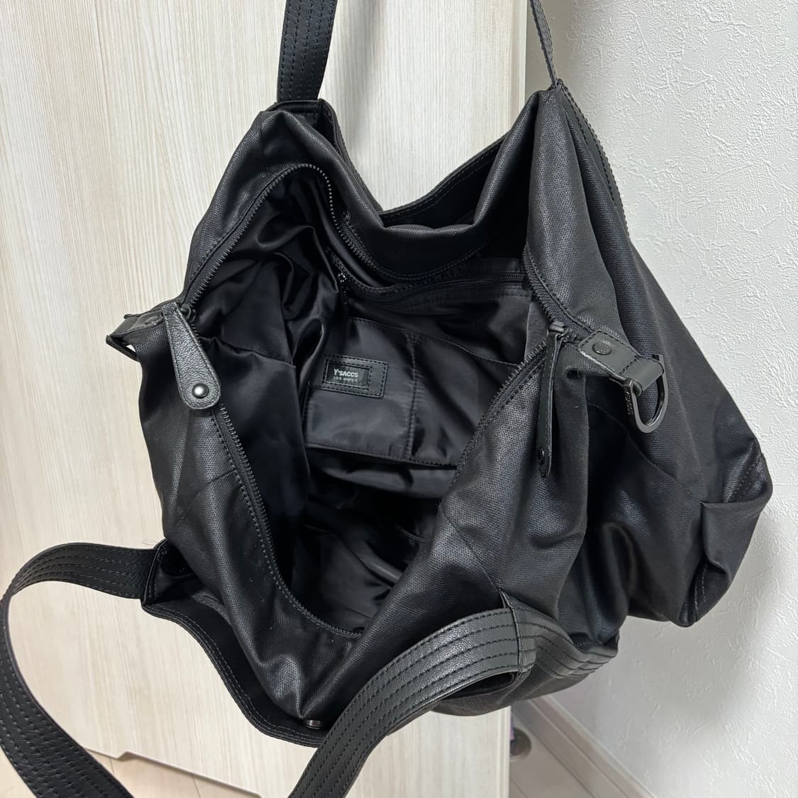 요지야마모토 빅 토트백 상품이미지8