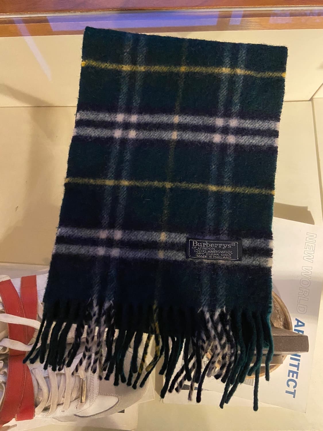 버버리 램스울 클래식 머플러 상품이미지10
