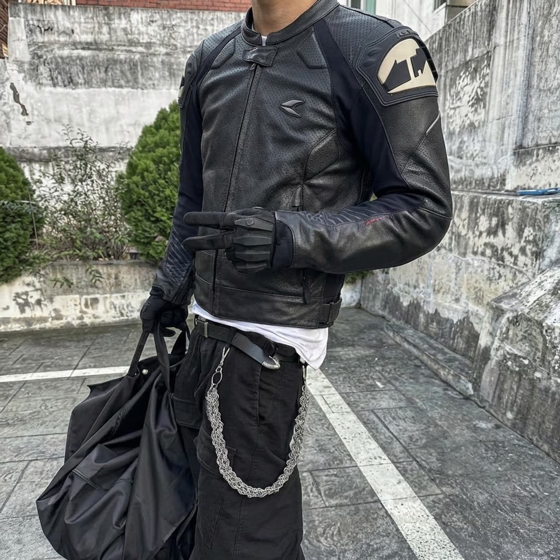 RS taichi 모토사이클 레이싱 레더 자켓 상품이미지1