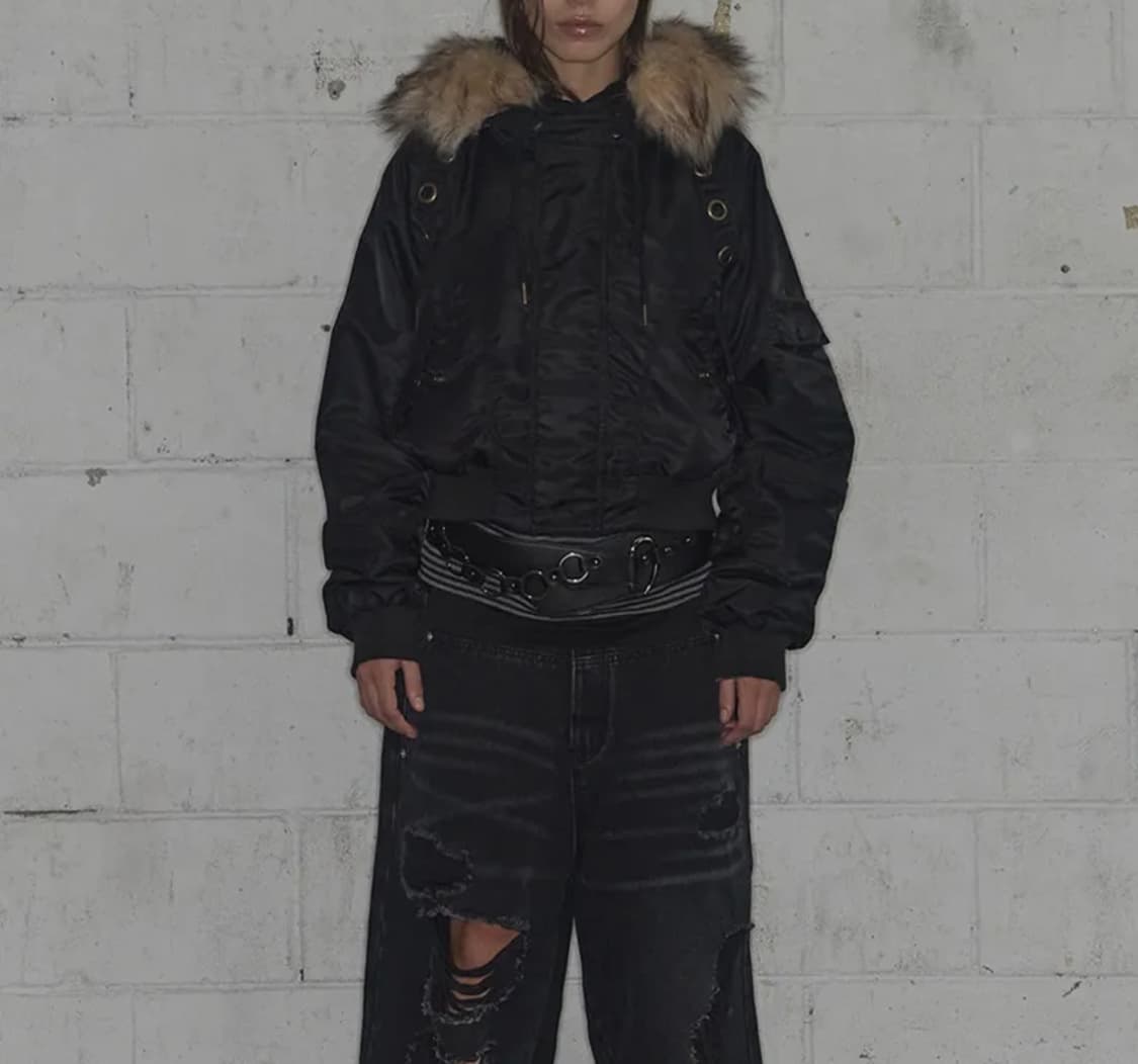 FANCYCLUB 아일렛 퍼 상품이미지2