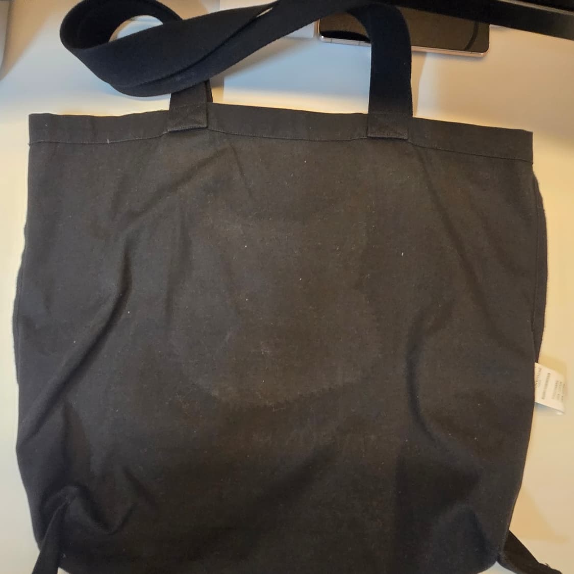 메종키츠네 폭스헤드 토트백 블랙 상품이미지4