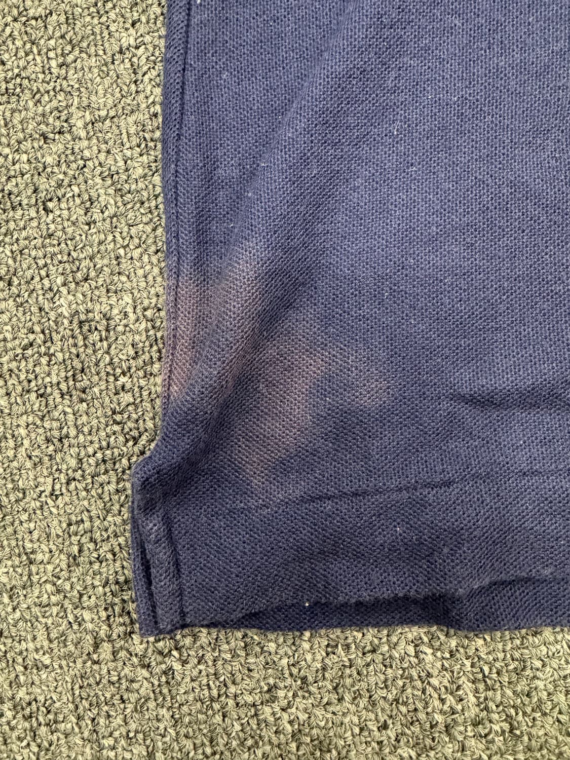 S)맥그리거 빈티지 네이비 롱슬리브 카라티 상품이미지5