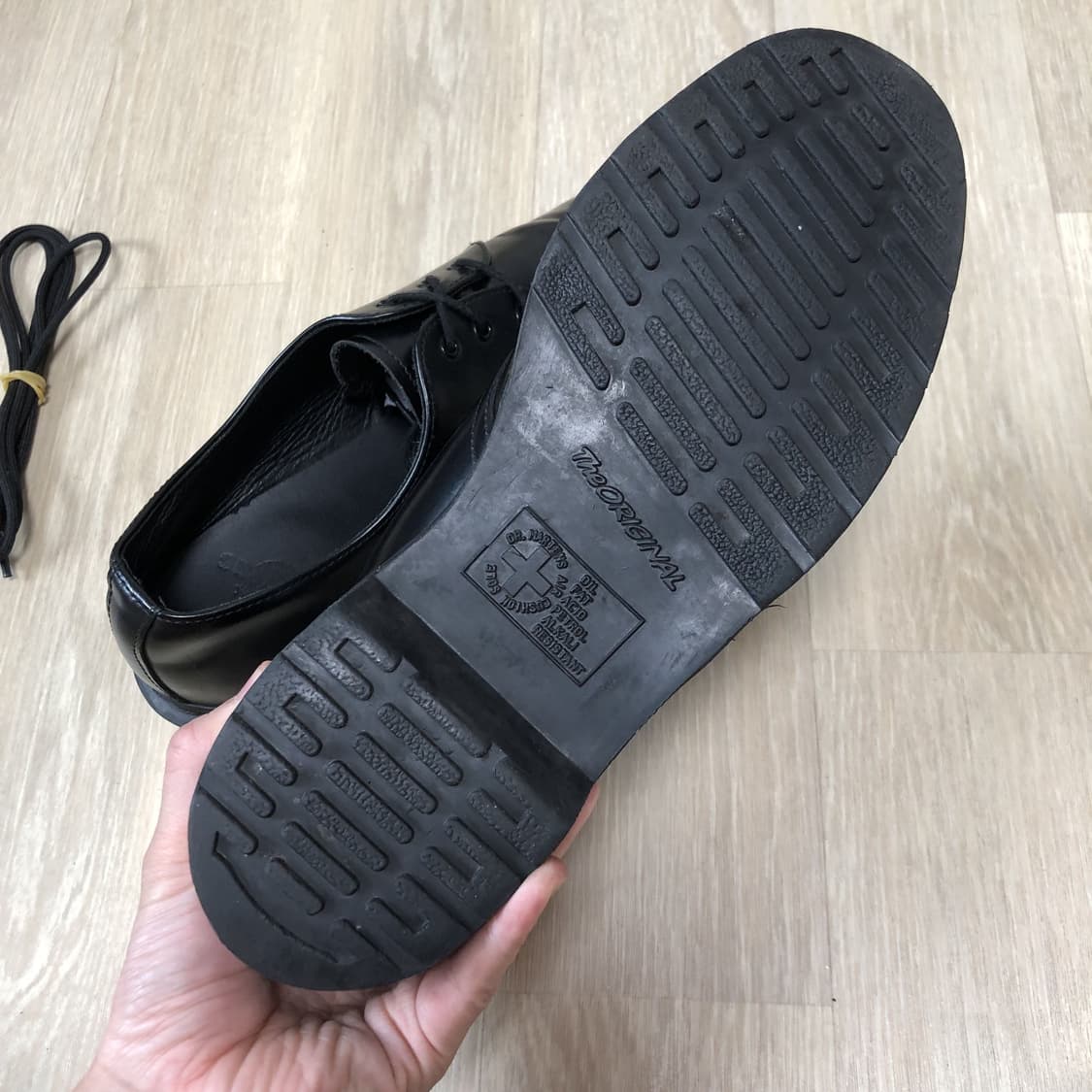 (270) 닥터마틴 Dr.martens 1461 모노 3홀 무광 블랙 상품이미지8