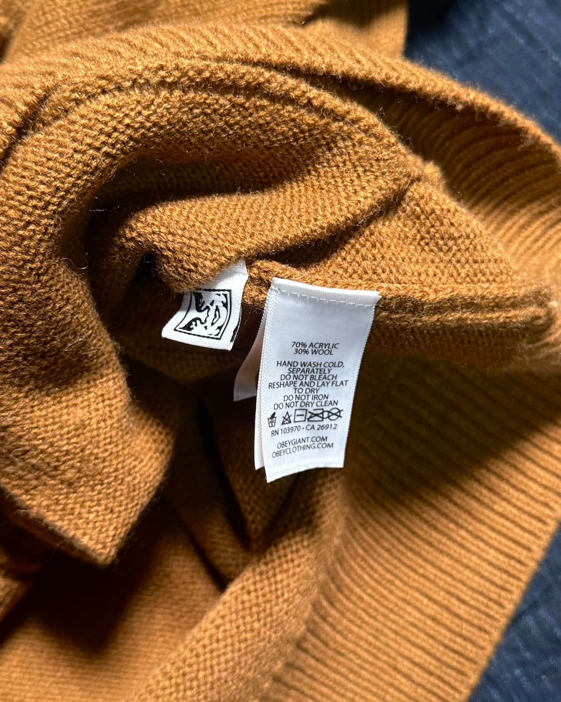 오베이 우드 수베니어 가디건 L 상품이미지5