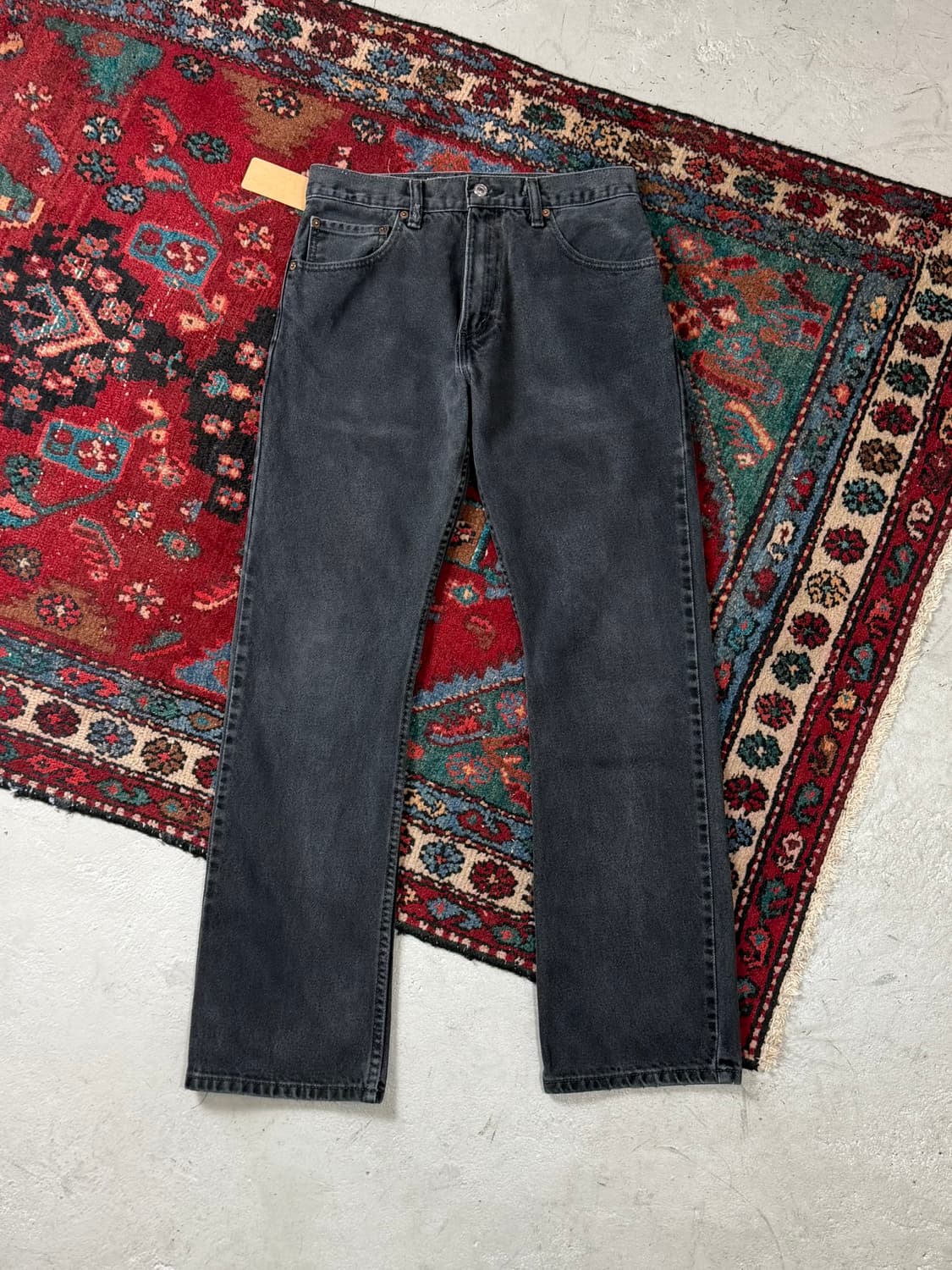 00's 빈티지 리바이스 517 블랙 부츠컷 플레어진 상품이미지1