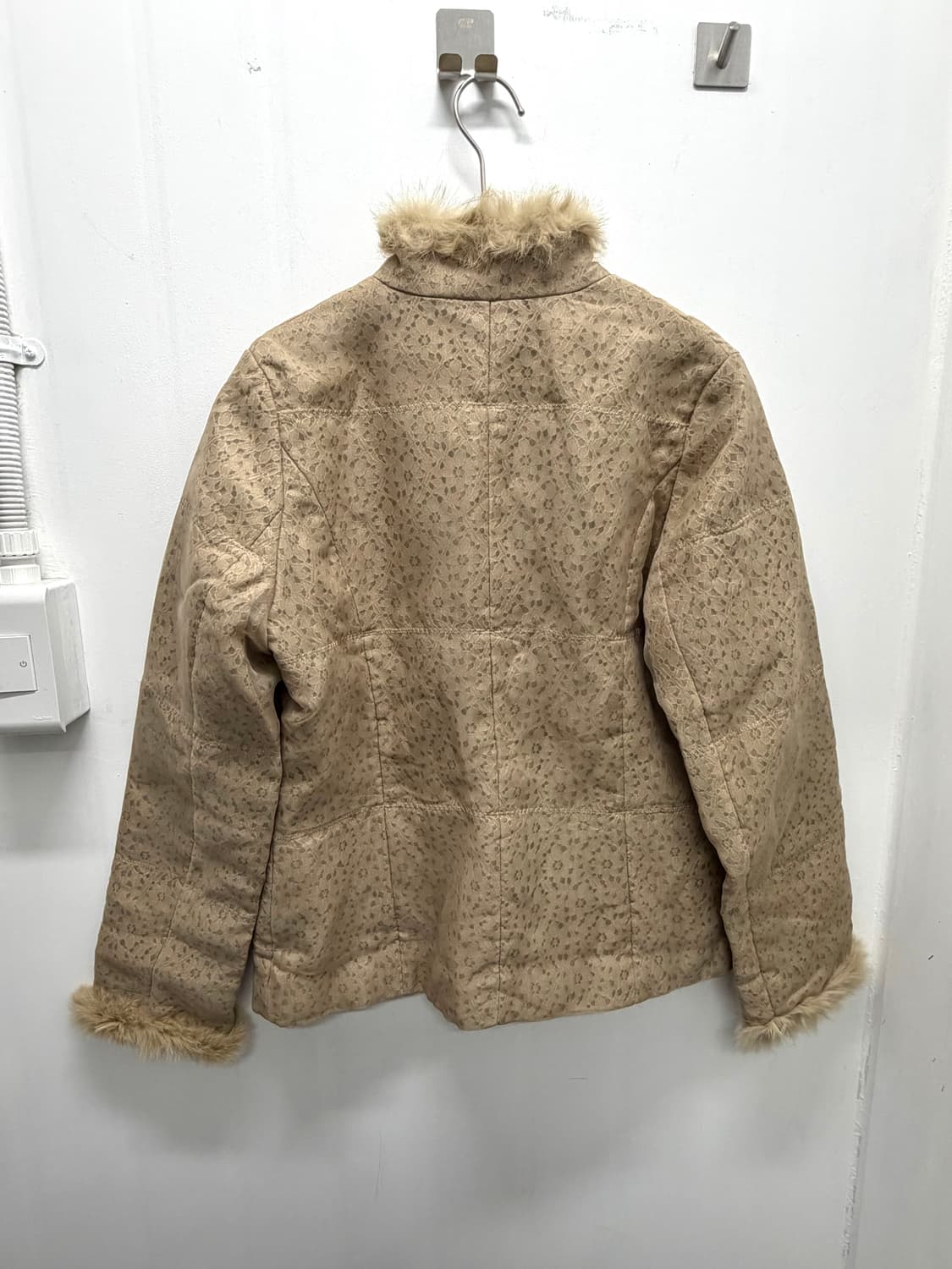 Antique Floral Fur Jacket 상품이미지4