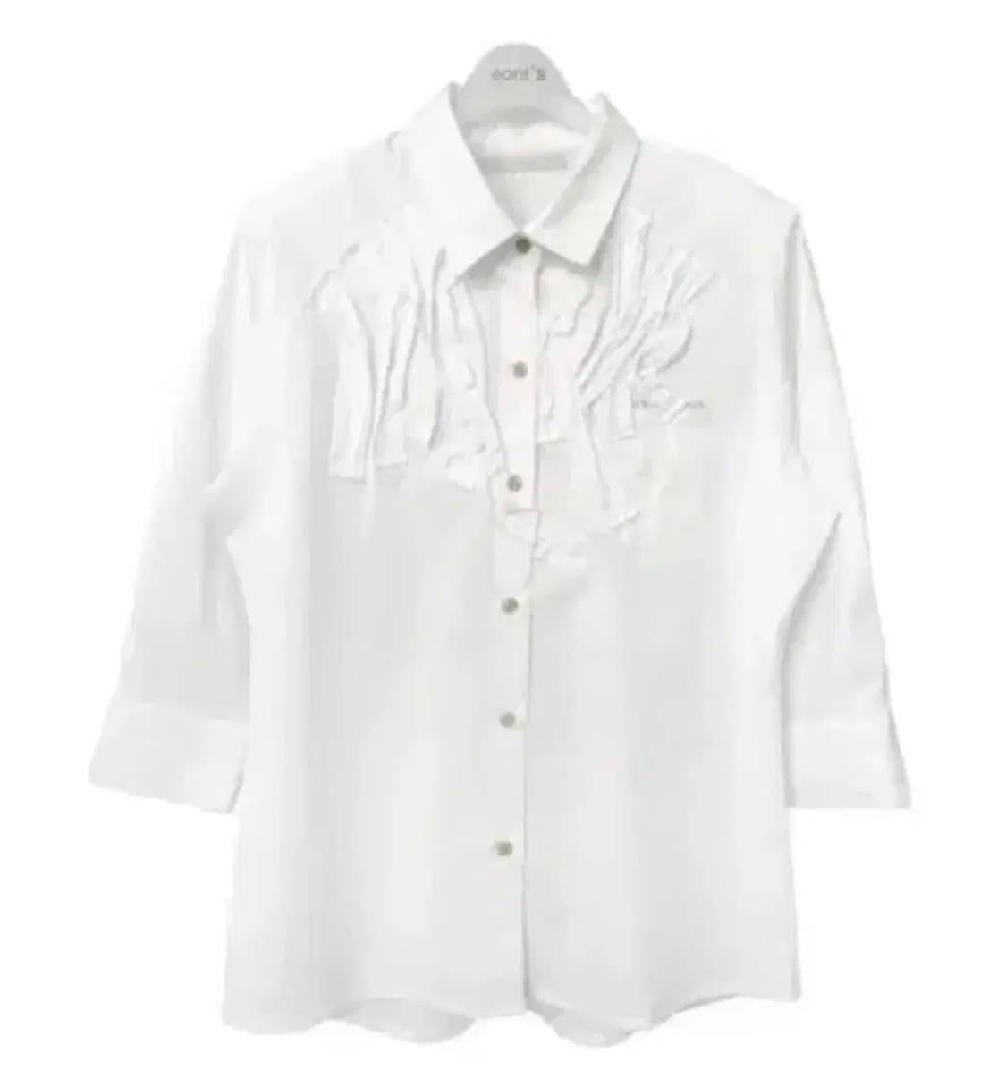 에옹쓰 exclusive habitat frill shirt  상품이미지1