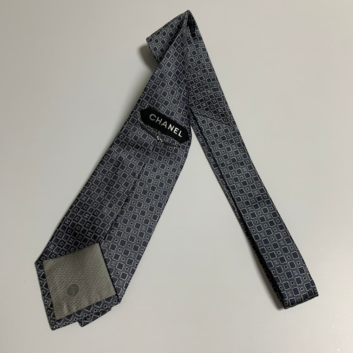 샤넬(CHANEL) 신형 모노그램 명품넥타이 이태리 100실크 최상급 상품이미지10