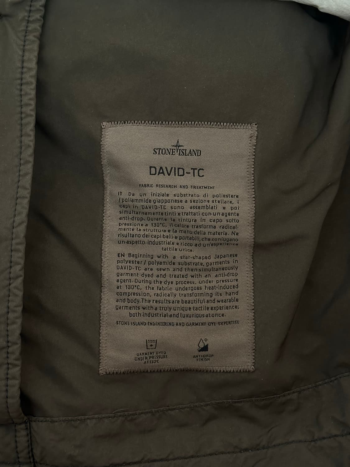 스톤아일랜드 다비드 tc 스투코 패딩 23fw XL(105-110) 상품이미지2