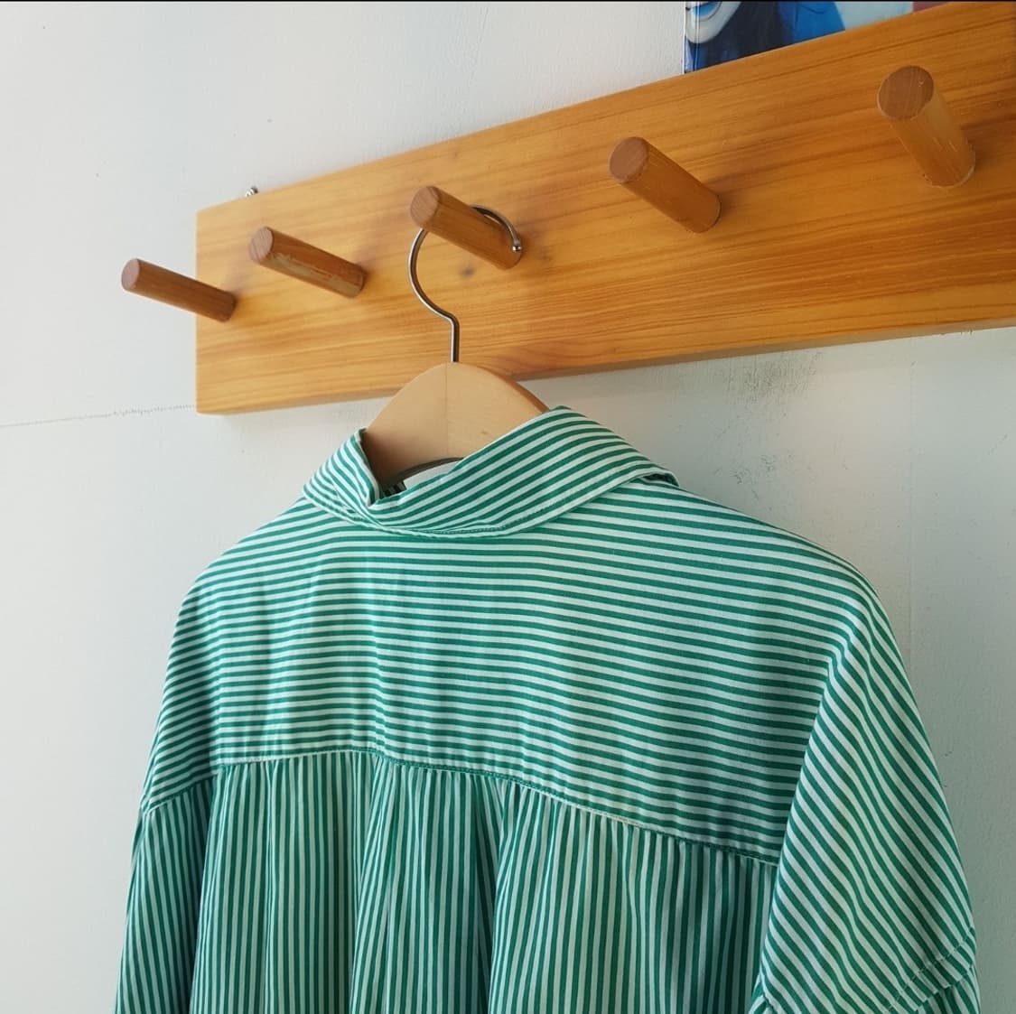 프릭스토어 컬러 스트라이프 빅셔츠 상품이미지6