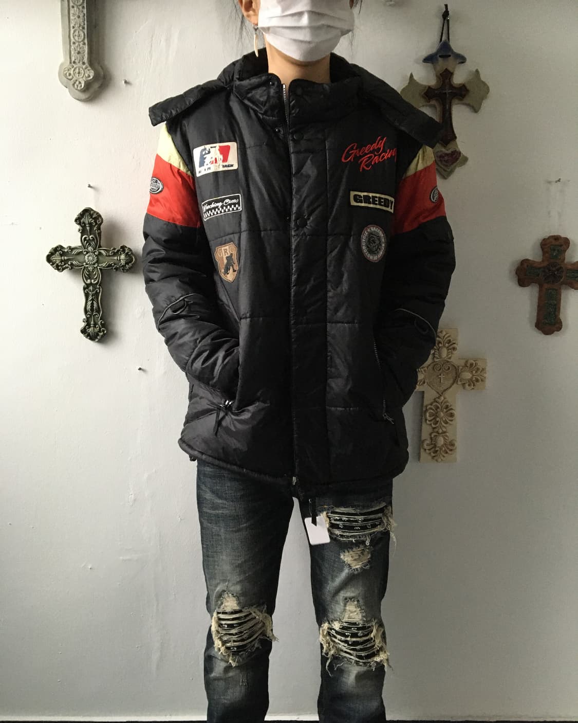 Racing mood hood jumper 상품이미지8