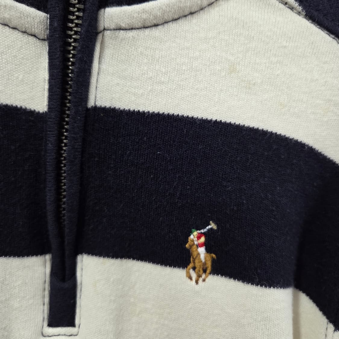 폴로랄프로렌 키즈 풀오버 하프집업 맨투맨 4T  상품이미지6