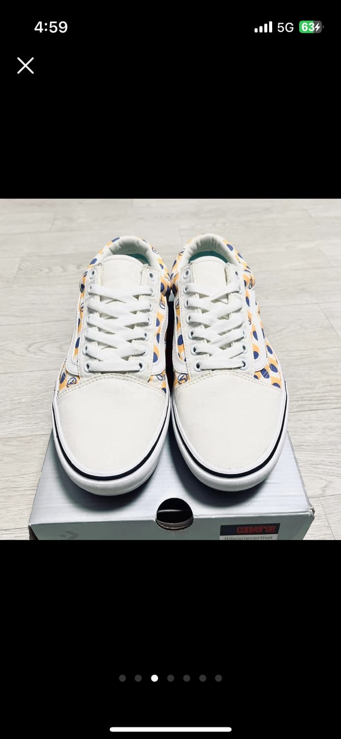 [VANS] 컴피쿠시 올드스쿨 LX 오프화이트 블루도트 / 270 상품이미지3