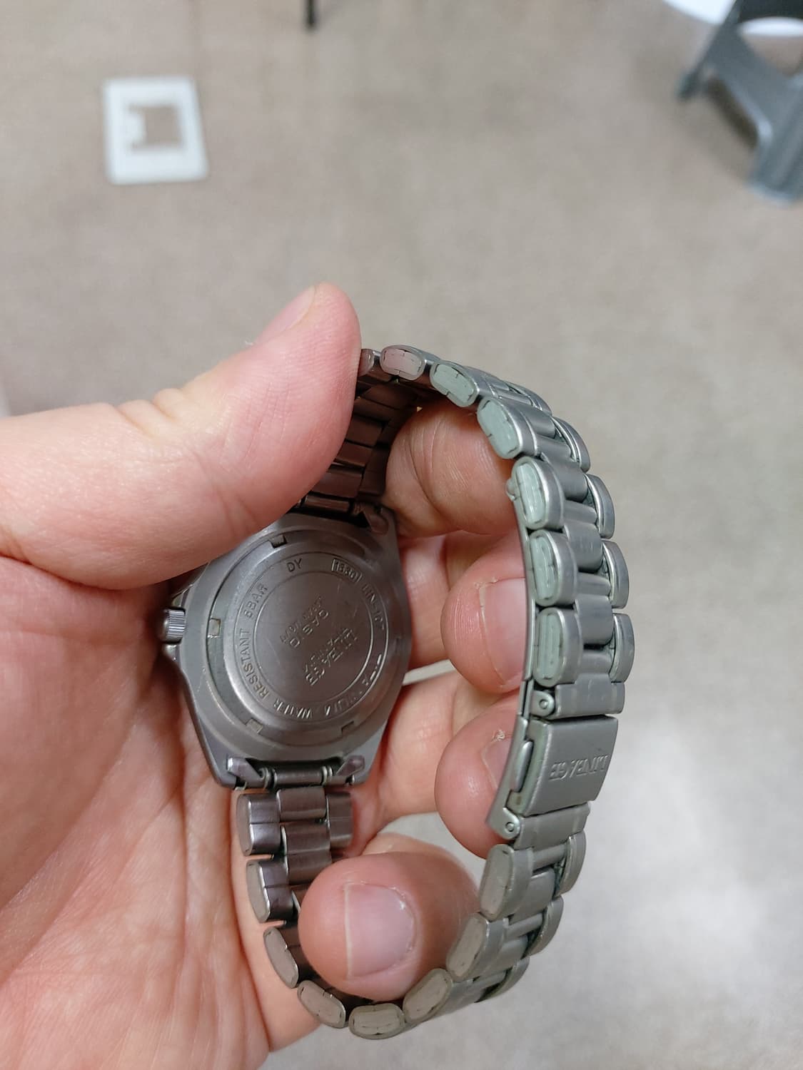 리니지 티타늄 메탈 시계 상품이미지3